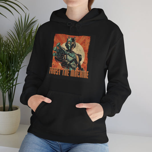 Trust the Machine Unisex Heavy Blend™ Hooded Sweatshirt
