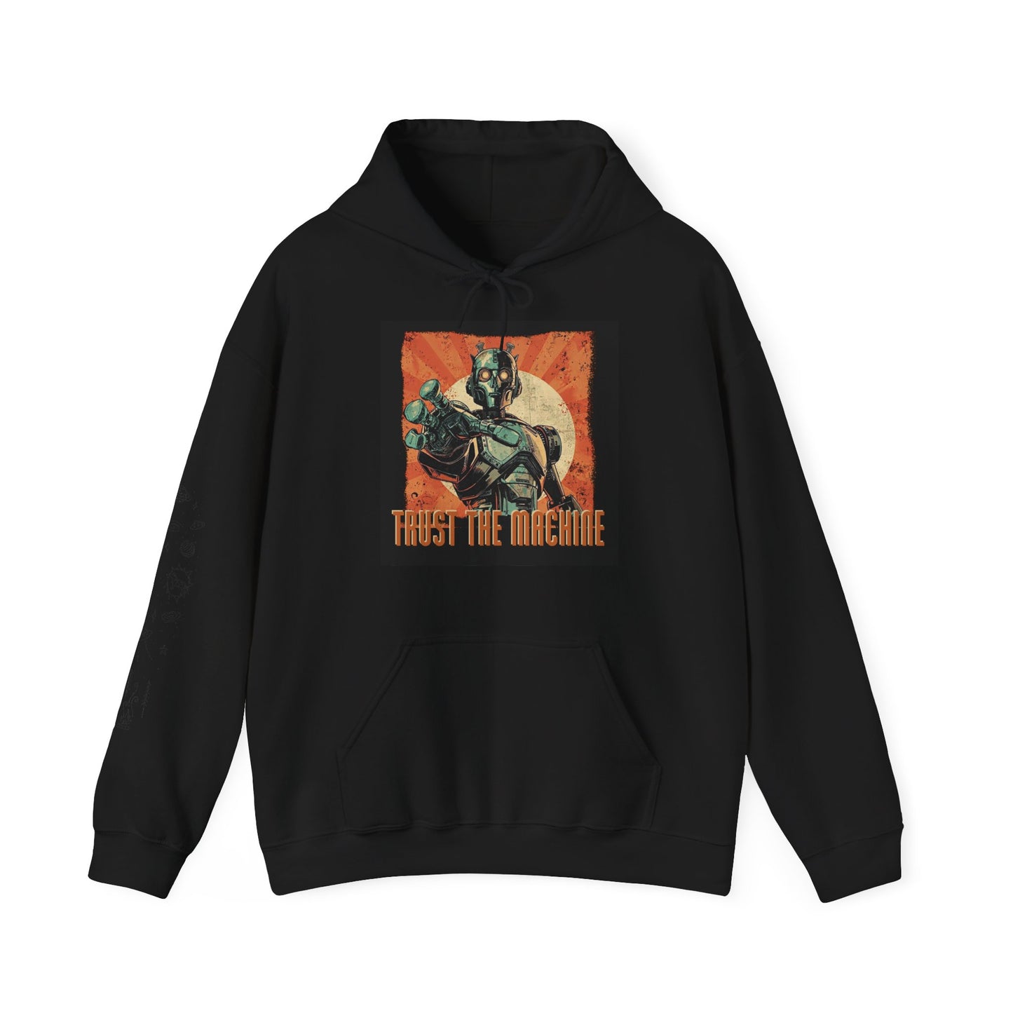 Trust the Machine Unisex Heavy Blend™ Hooded Sweatshirt